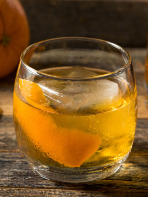 Rom Old Fashioned drink-recept