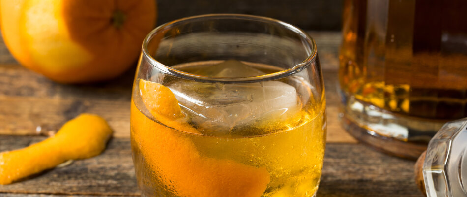 Rom Old Fashioned drink-recept