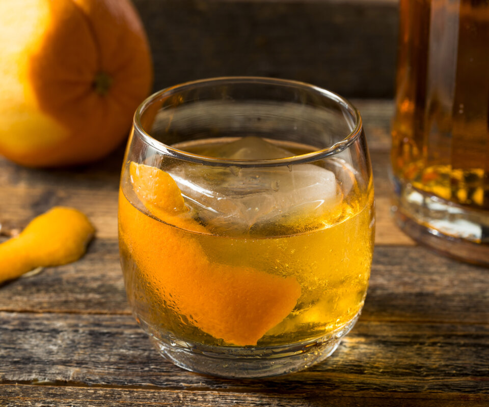 Rom Old Fashioned drink-recept