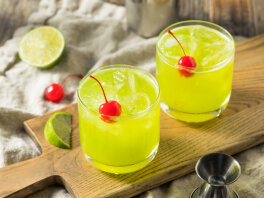 Midori Sour drink-recept