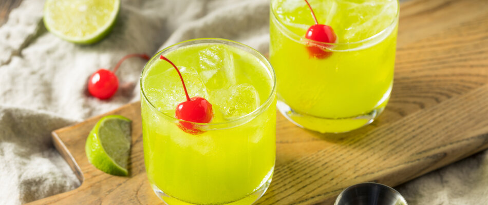 Midori Sour drink-recept