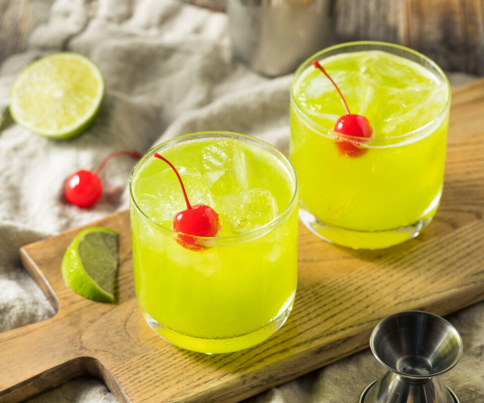 Midori Sour drink-recept