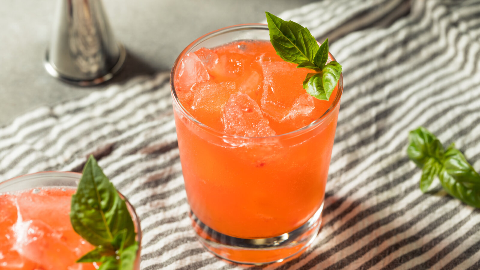 Strawberry Basil Smash