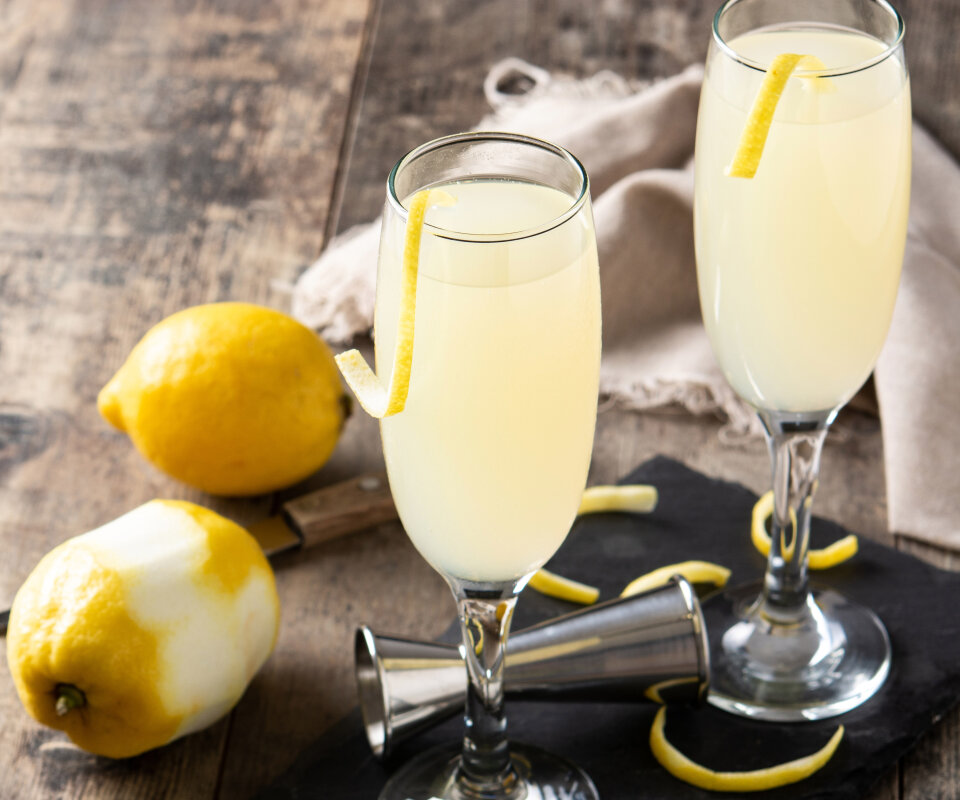 French 75 drink-recept