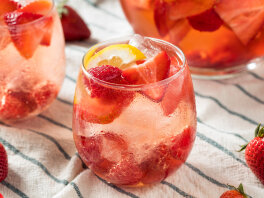 Rosésangria drink-recept