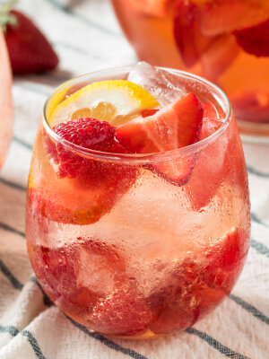 Rosésangria drink-recept