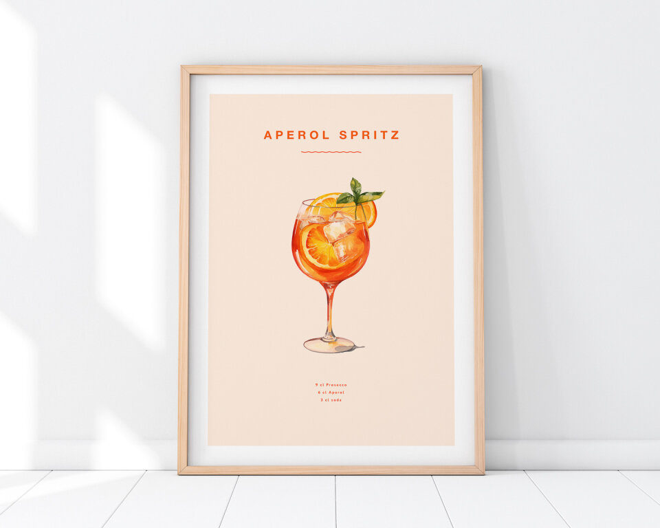 Aperol Spritz poster - Drinkposter