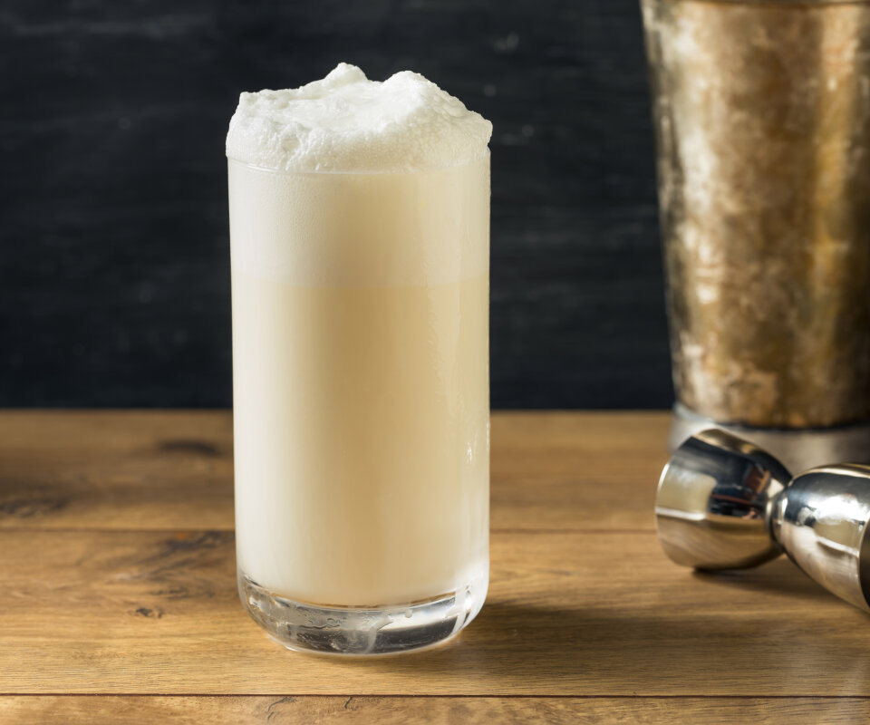 Ramos Gin Fizz drink-recept