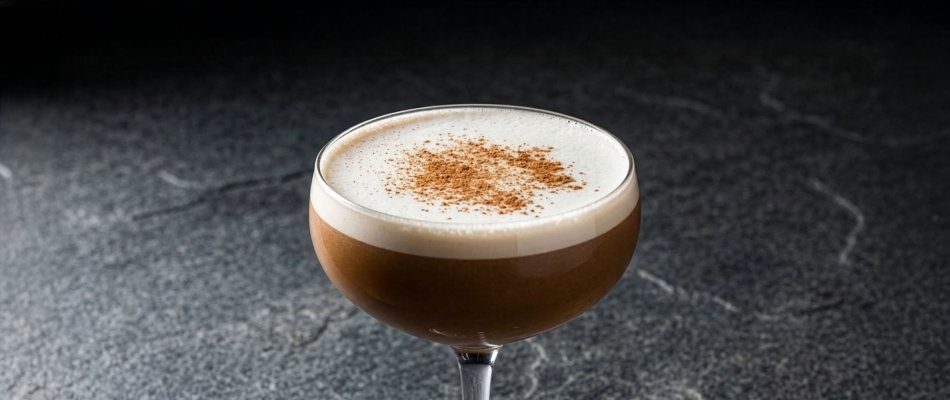 Coffee Cocktail - krämig blandning av cognac, portvin och ägg
