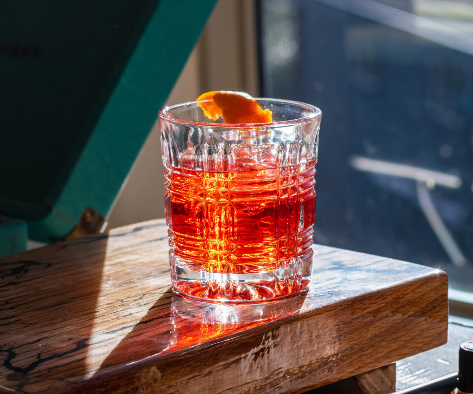 Nordic Negroni – recept på en Negroni med akvavit