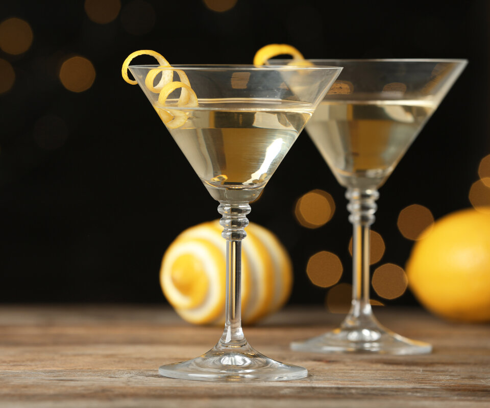 Fifty-fifty Martini drink-recept