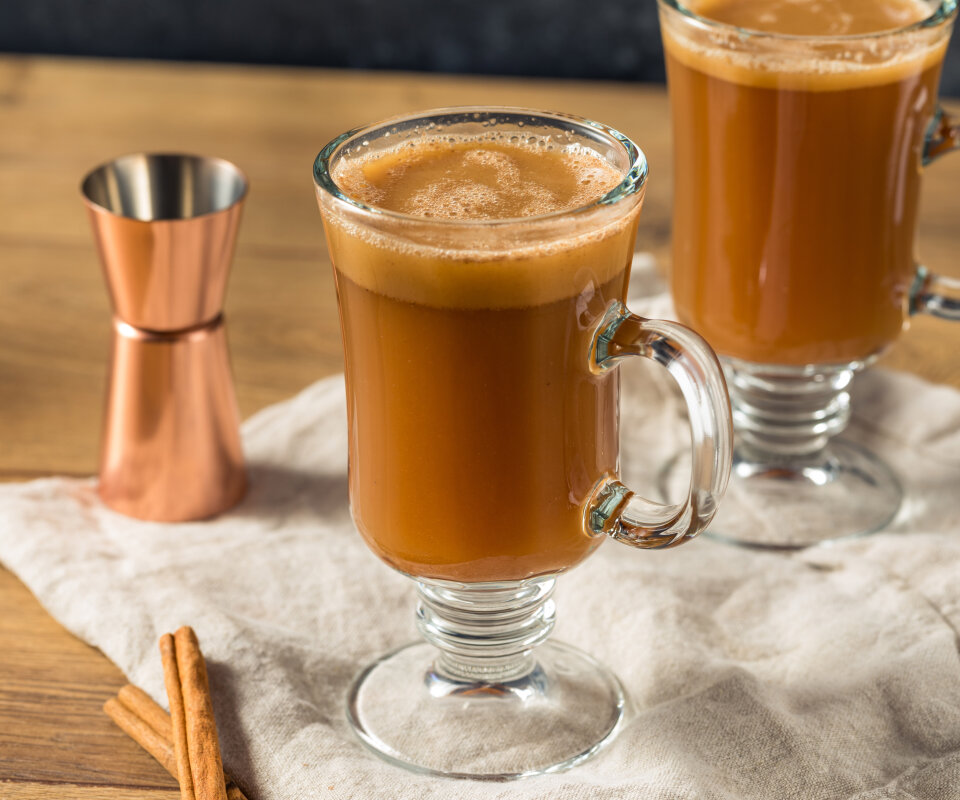 Hot Buttered Rum drink-recept