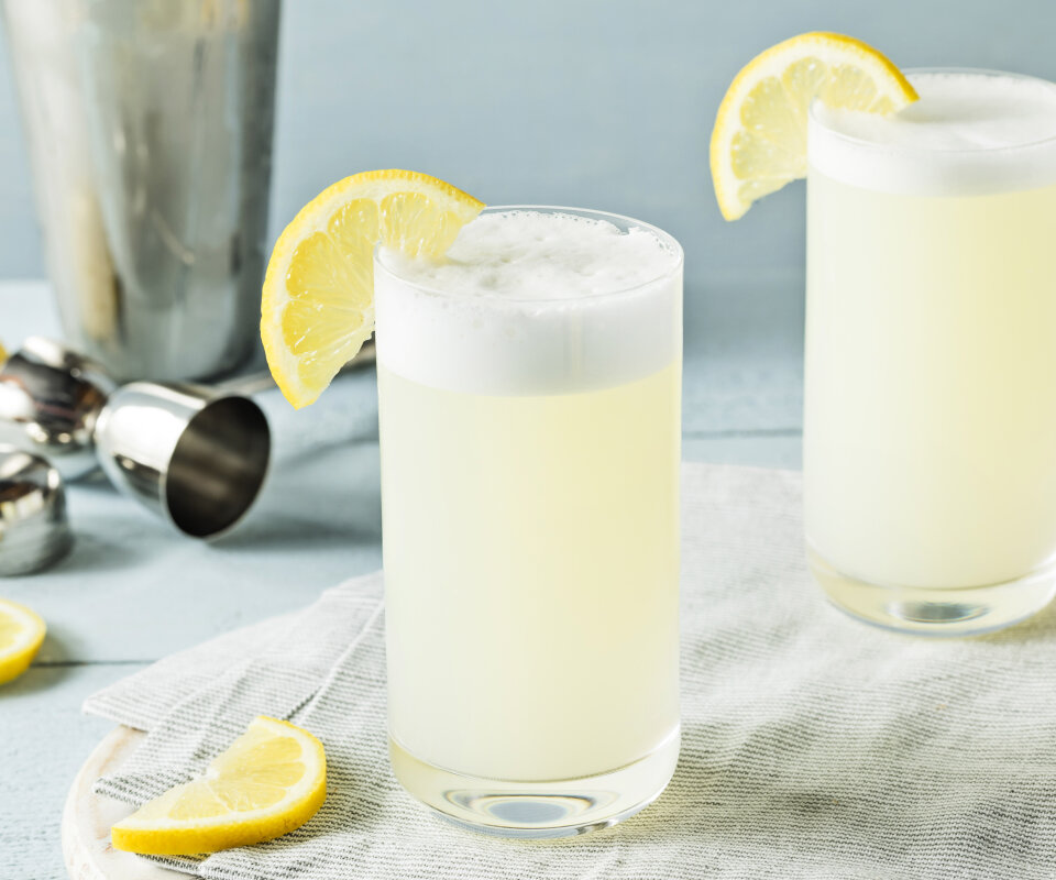 Silver Fizz drink-recept