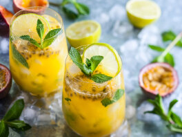 Passionsfruktmojito drink-recept
