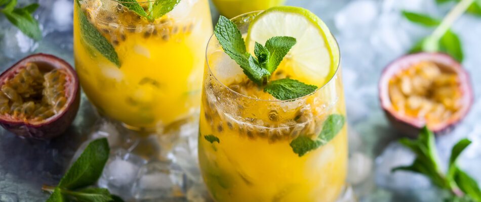 Passionsfruktmojito drink-recept