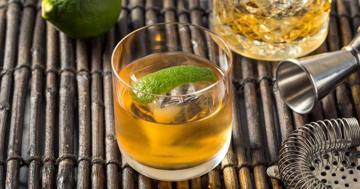 Tequila Old Fashioned recept Cocktailia.se