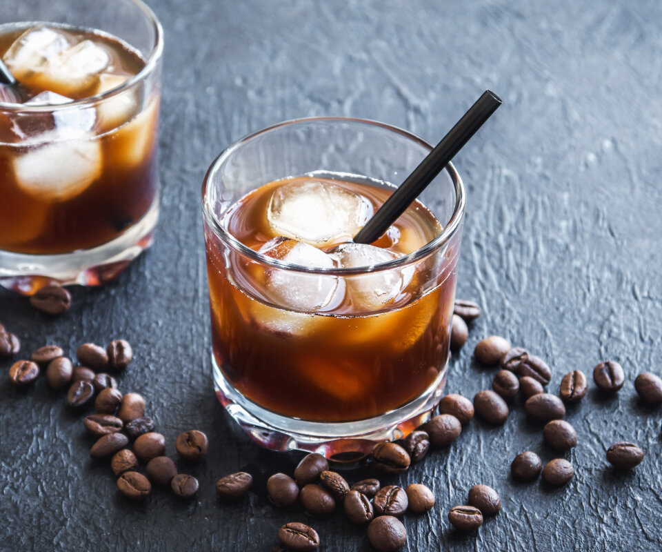 Black Russian drink-recept