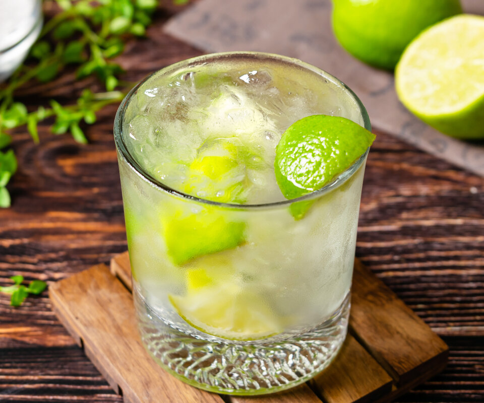 Caipiroska drink-recept