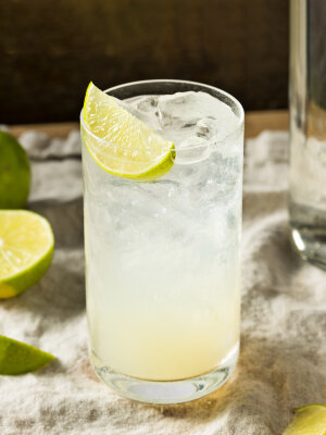 Gin Rickey drink-recept