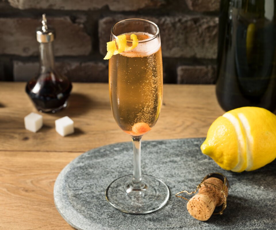 Champagne Cocktail drink-recept