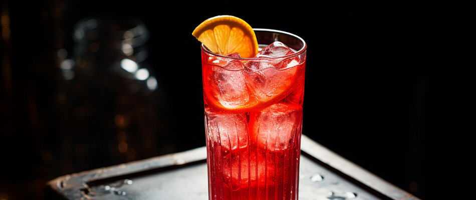 Bicicletta drink – Campari & vitt vin