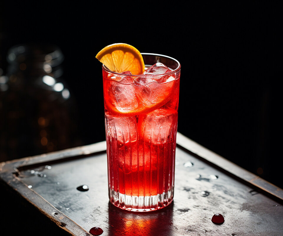 Bicicletta drink – Campari & vitt vin