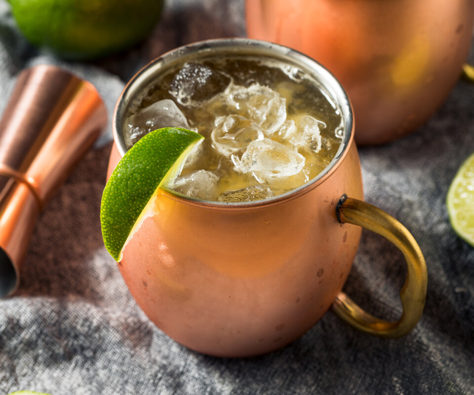 Moscow Mule drink-recept