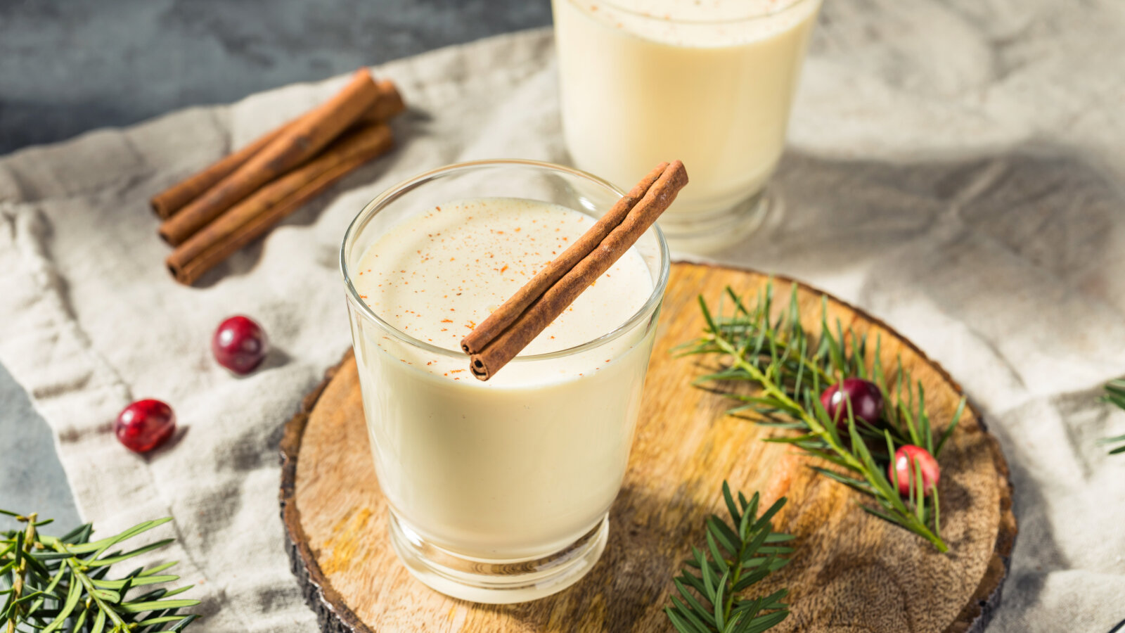 Tequila-Sherry Eggnog