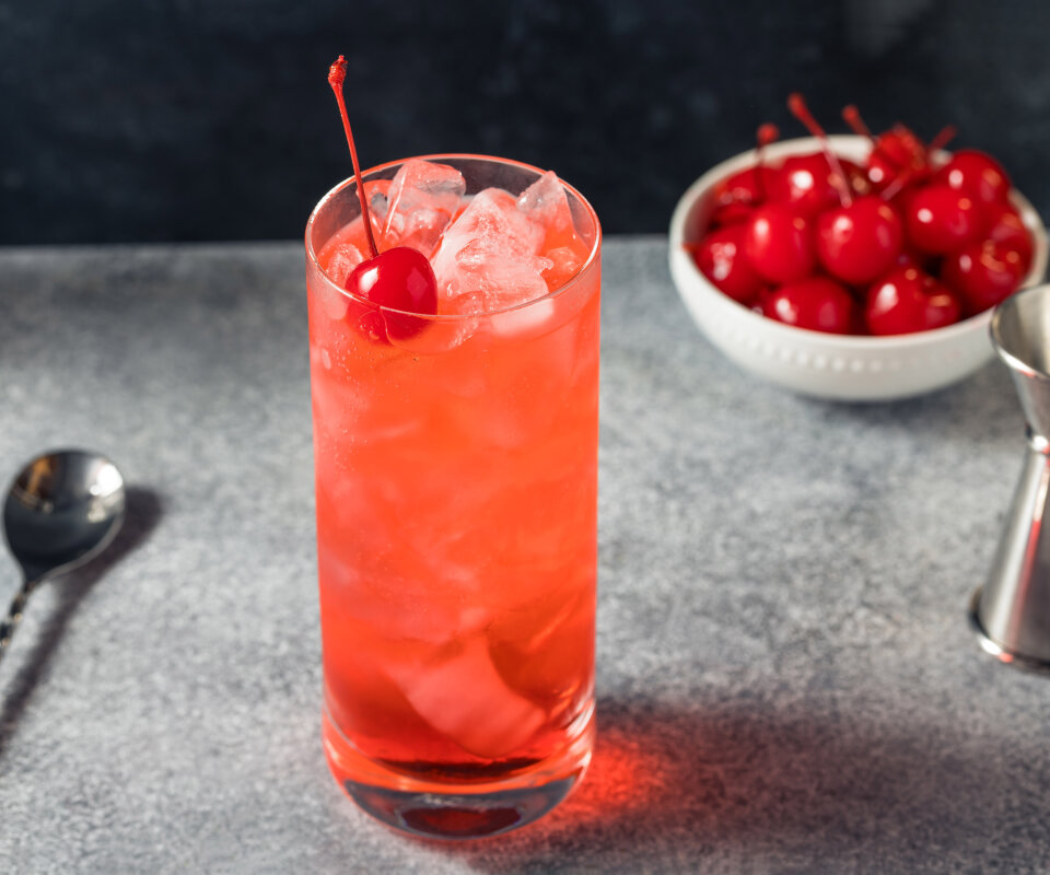 Shirley Temple drink-recept, alkoholfri mocktail