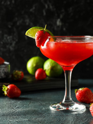 Strawberry Daiquiri drink-recept