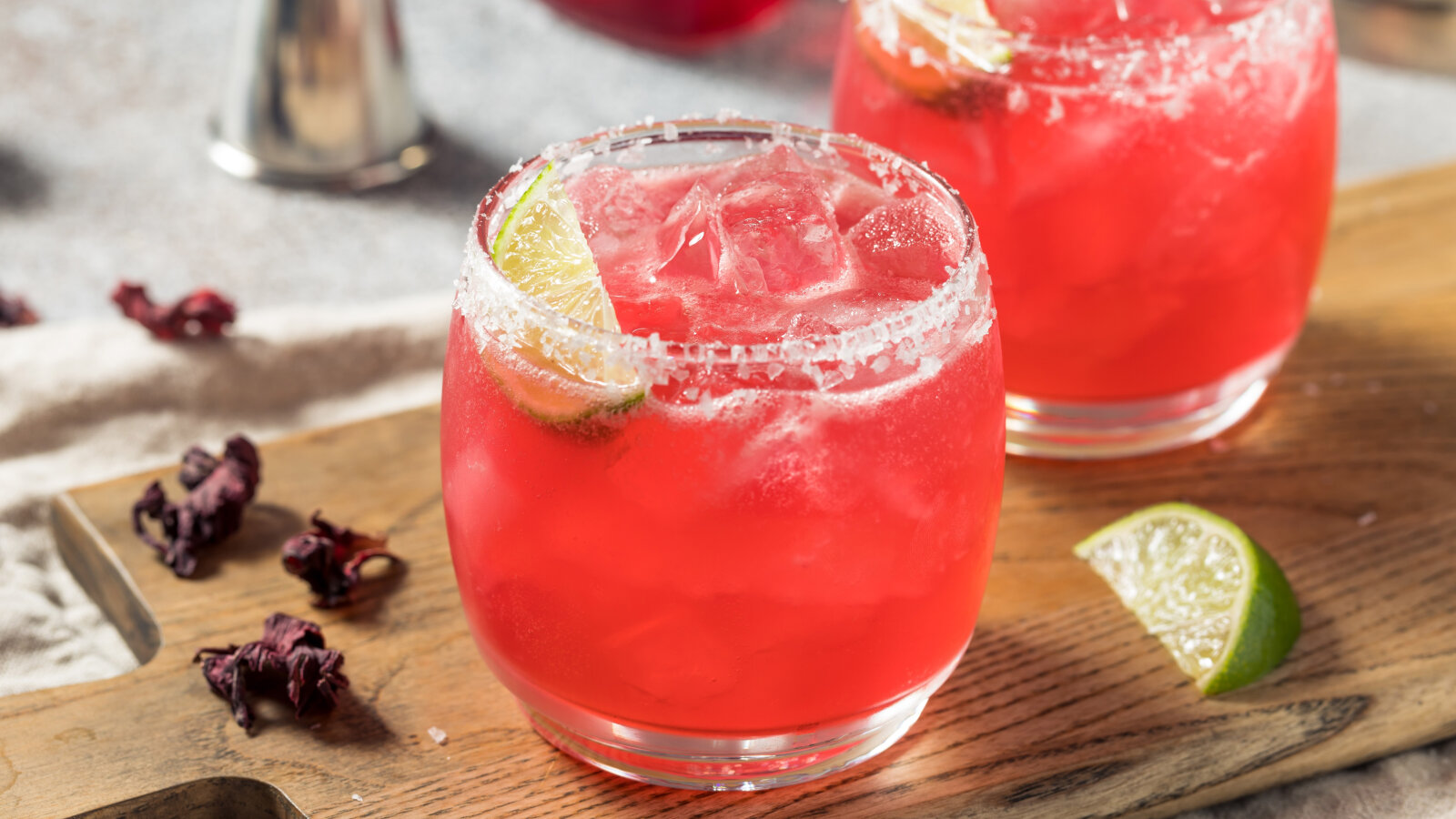 Hibiscus Mezcal Margarita