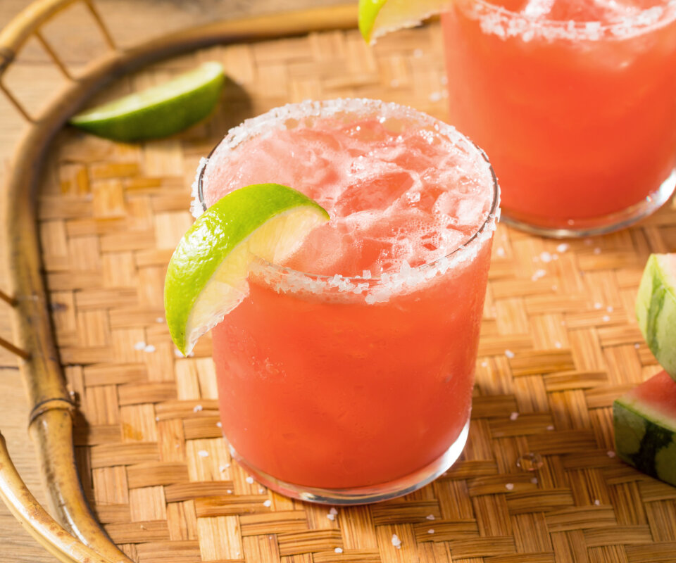 Watermelon Margarita drink-recept